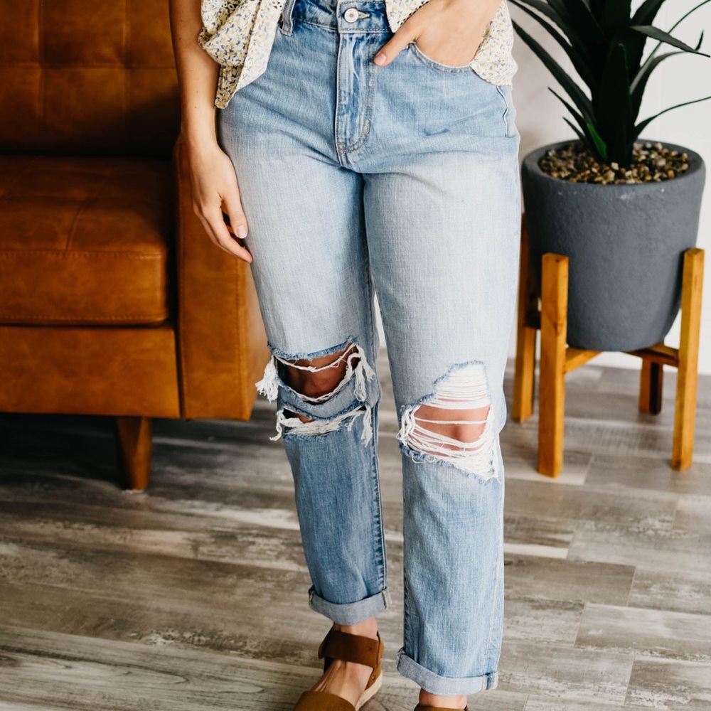 Kancan girlfriend cropped jeans!